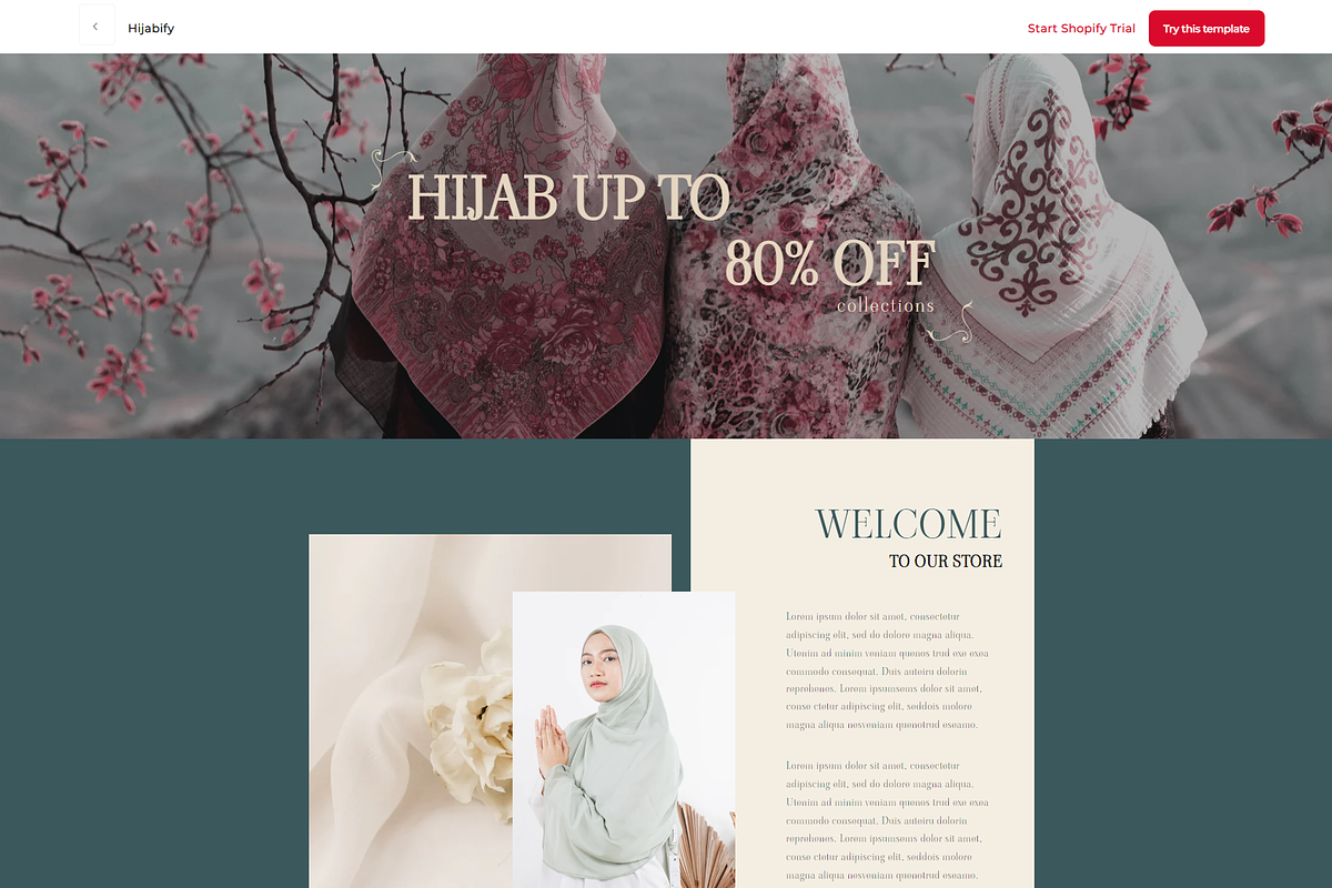 Hijabify Store Shopify Template, a Shopify Template by LTheme