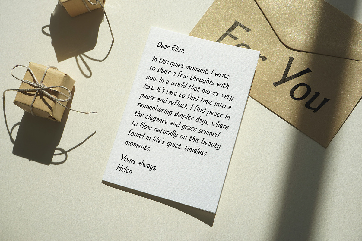 CS Butterfly – Greek Font, a Sans Serif Font by Craft Supply Co. (Photo 6 of 8)