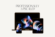 Luminous Geometry Wallpapers, a Wallpaper Graphic by HipFonts (Thumbnail 5 of 11)