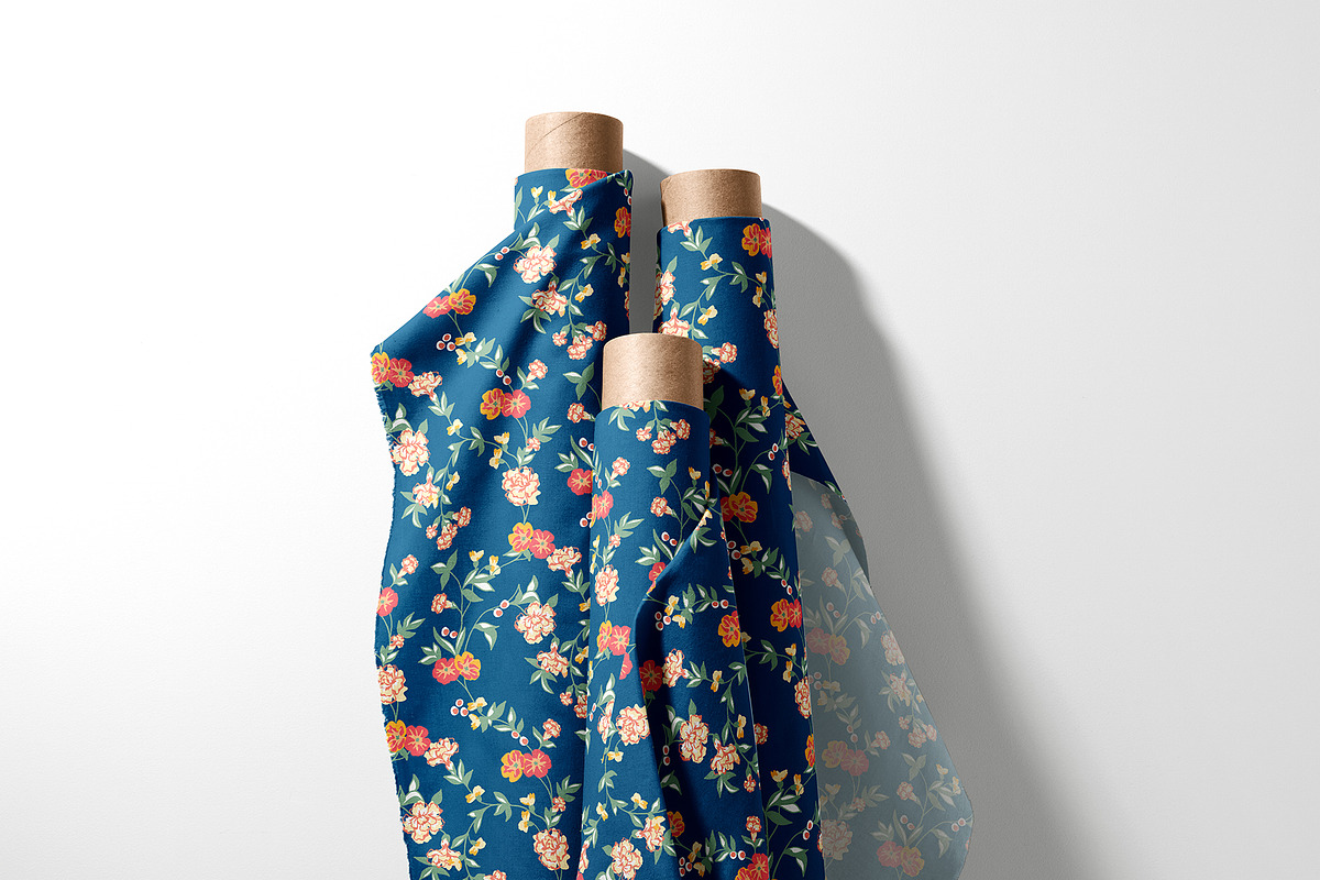 Summer Floral Seamless Pattern, a Pattern Graphic by StudioGlouna (Photo 4 of 9)