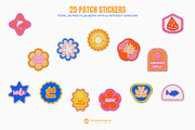Patch Stickers - Summer edition, a Graphic by Youandigraphics (Thumbnail 10 of 13)