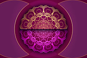 Mandala Oriental Floral art Bundle, a Background Graphic by NJ Himel (Thumbnail 80 of 97)