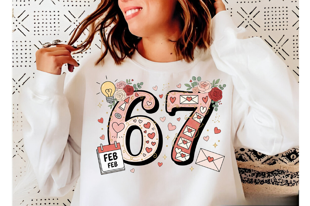 Valentine 67 Png, Funny Valentine 67, an Illustration by Designking (Photo 5 of 6)