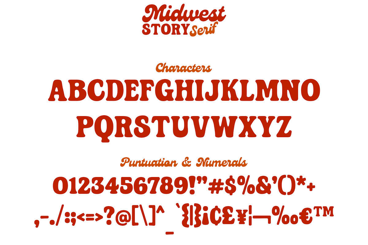 Midwest Story Dual Font, a Handwritten Font by deadlock studio (Photo 6 of 10)
