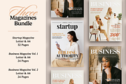 Three Magazines Bundle, a Magazine Template by Creatif Foundry (Thumbnail 1 of 10)