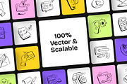 Marketing and Communication Icons, an Outline Icon by Vectors Market (Thumbnail 6 of 6)