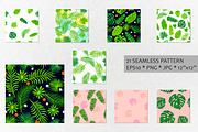Vector tropical leaves, an Object Graphic by VaraNa Art (Thumbnail 11 of 13)