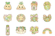 Retro Earth Day PNG Clipart Bundle, a Seasonal Illustration by CitraGraphics (Thumbnail 4 of 5)