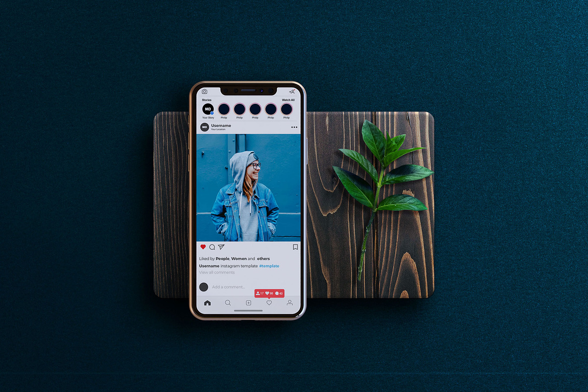 Ipnone X Mockup Preview, an Android Mockup by Artlogs (Photo 1 of 2)