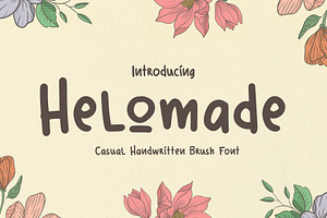 Helomade Font, a Sans Serif Font by Scratch Design
