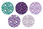 Seamless tropical patterns, a Pattern Graphic by Purple Platypus (Thumbnail 2 of 7)