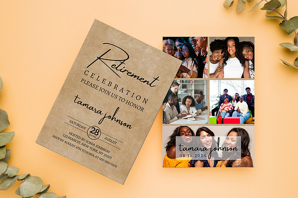 Retirement Party Flyer preview 5