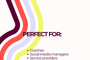 Coach Instagram Canva Templates, a Social Media Template by MOAROShop (Thumbnail 9 of 10)