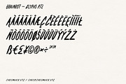 BRAINROT - Handwritten Typeface, a Sans Serif Font by The Shop of Chris Maher (Thumbnail 5 of 5)