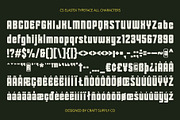 CS Elastix – Bold Font, a Sans Serif Font by Craft Supply Co. (Thumbnail 8 of 8)