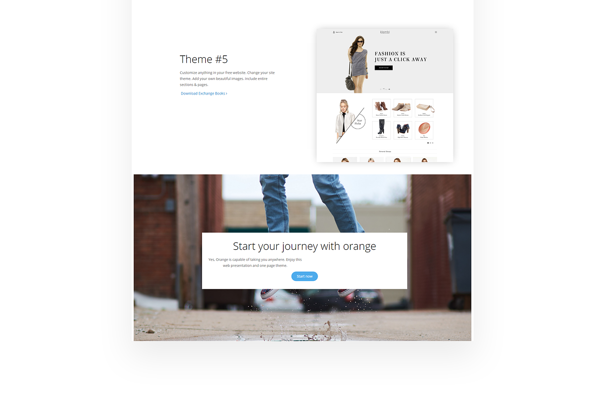 Orange -  Multipurpose HTML Template, a HTML Template by S&C Market (Photo 10 of 13)