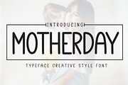 Motherday | Script Font, a Script Font by Scratchones (Thumbnail 1 of 8)