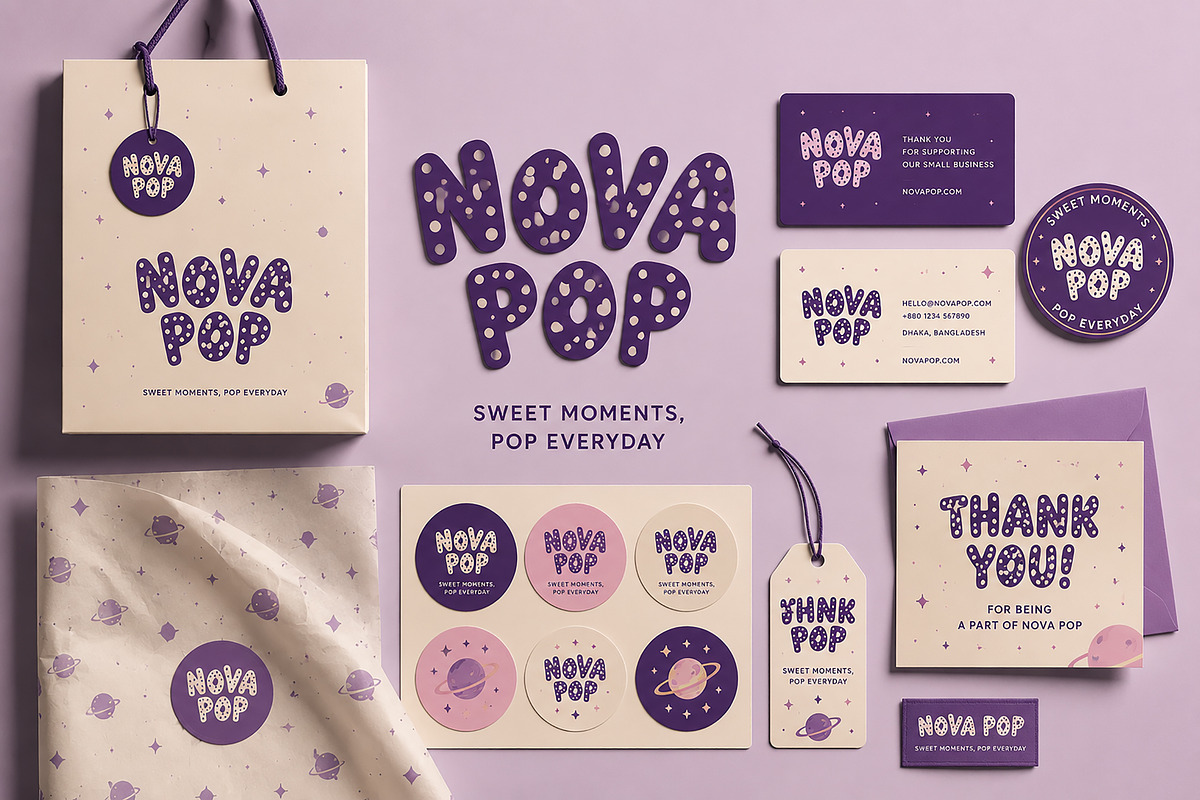 DotNova – Spotted Display Font, a Slab Serif Font by Wow Magic (Photo 2 of 3)