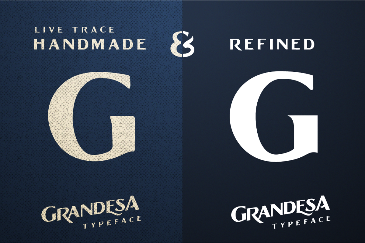 Grandesa Typeface preview 2