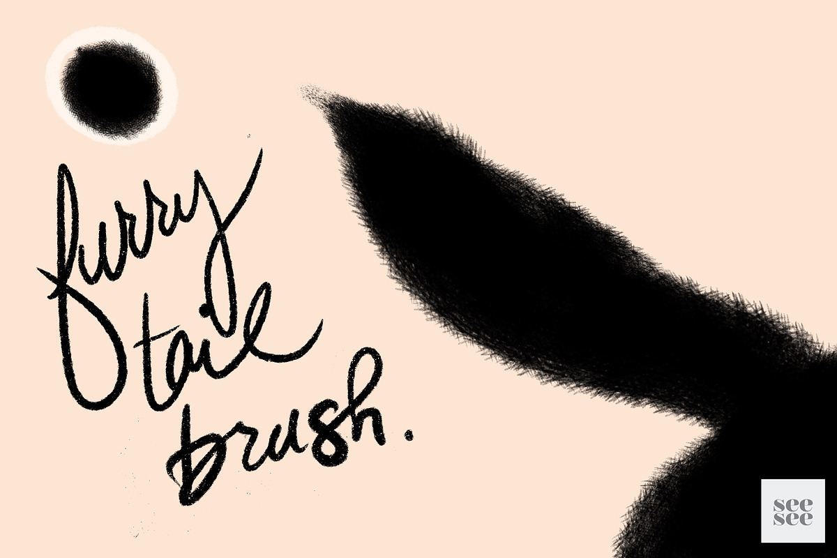 Procreate Fur 45 Brush Pack preview 7
