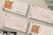 Flower - Gift Voucher, a Card Template by Creativestoree (Thumbnail 3 of 3)