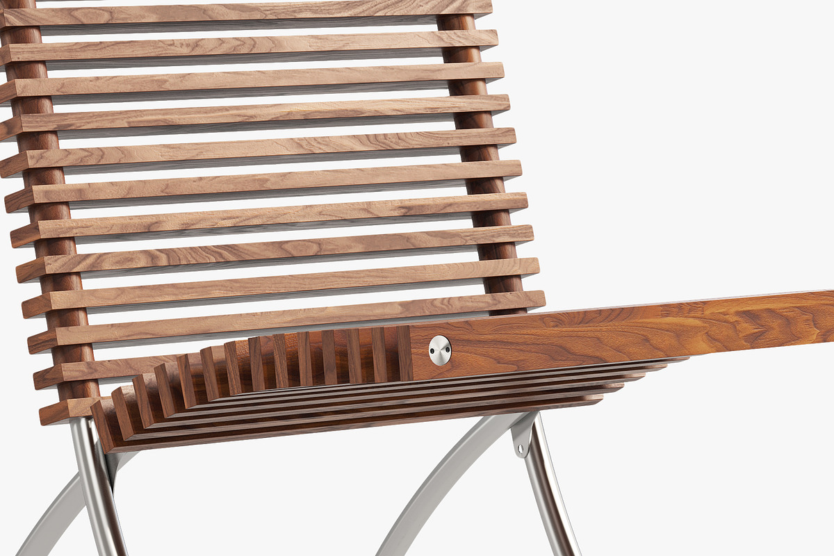 Beltempo Tropical dinner chair, a Furniture 3D Model by 3dmitruk (Photo 3 of 8)