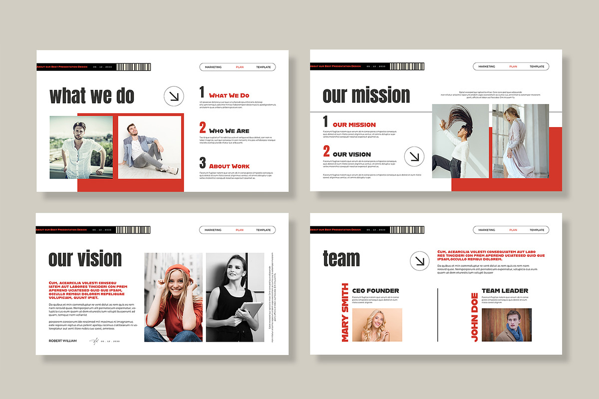 Marketing Plan Presentation Template, a Presentation Template by MightyDesign (Photo 3 of 8)