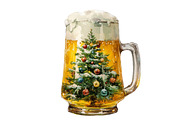 Christmas Beers Clipart, an Illustration by Designworld (Thumbnail 4 of 4)