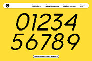 Napzer Rounded Pixel, a Sans Serif Font by Craft Supply Co. (Thumbnail 5 of 8)