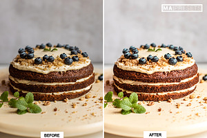 10 STYLED CAKE Lightroom Presets