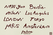 Paloma Hand Painted Font, a Handwritten Font by Madeline ODonoghue Design (Thumbnail 4 of 4)