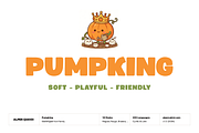Pumpking Friendly Typeface, a Sans Serif Font by alpercakici (Thumbnail 1 of 17)