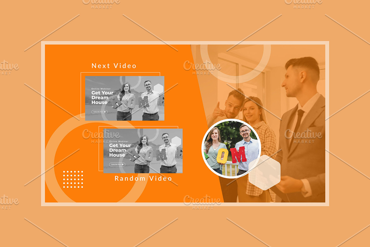 Real estate Youtube Template, a Social Media Template by hekenostudio (Photo 4 of 4)