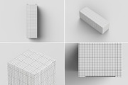 High Rectangle Box Mockup - 6 views, a Packaging Mockup by Illusiongraphic (Thumbnail 12 of 19)
