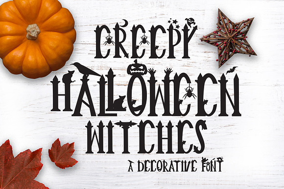 Creepy Halloween Font preview 8