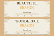 Abstract Floral Banner Template, a Marketing Template by sekitarief (Thumbnail 2 of 3)