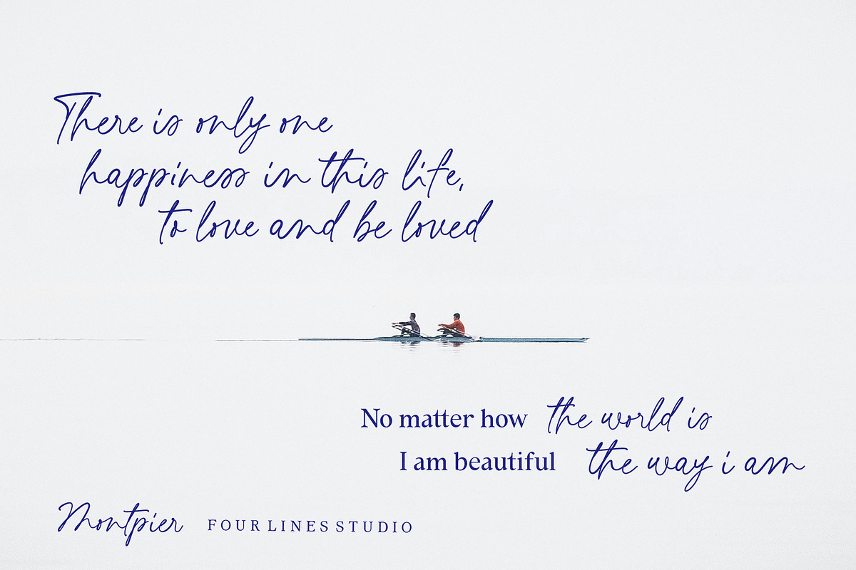 50% Montpier - Font Duo, a Script Font by Four Lines Std. (Photo 9 of 12)