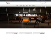 Furniture HTML5  Template - Furns, a Bootstrap Template by HasThemes (Thumbnail 2 of 3)