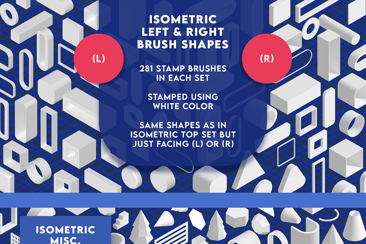 1300+ Procreate Isometric 3D Brushes, a Brush Add-On by BrushBoy (Photo 7 of 9)