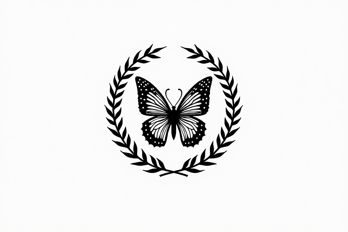 Elegant Butterfly Set, an Illustration by Gfx_Store (Photo 4 of 9)
