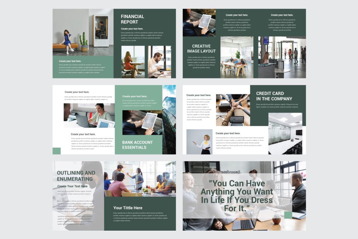 BANKING - Powerpoint Template, a Presentation Template by Shafura