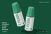 Cream Bottle Mockup, a Packaging Mockup by Unerispace (Thumbnail 1 of 4)