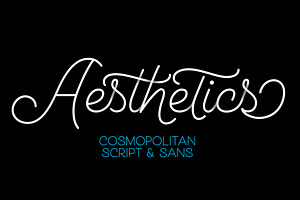 Cosmopolitan Script & Sans Extras