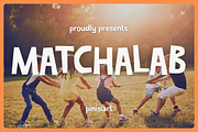 Matchalab, a Sans Serif Font by Pinisi ART (Thumbnail 1 of 10)