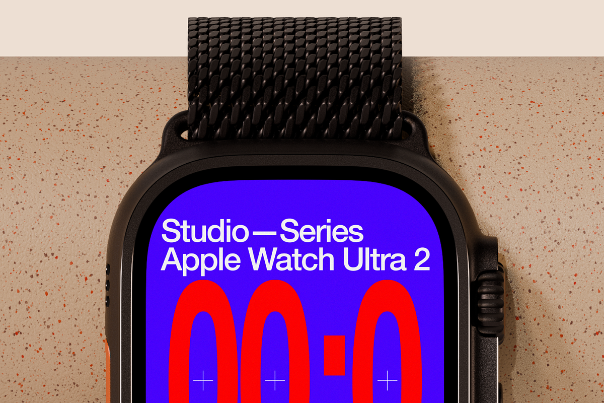 Apple Watch Ultra 2 Mockup, a Device Mockup by Arpit Brandings (Photo 6 of 6)