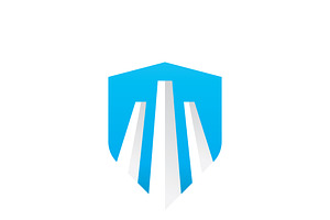 Shield logo template design. vector, a Graphic by T.Vooka