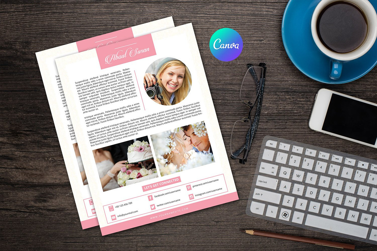 Photographer About Me Page Template, a Flyer Template by Template Shop (Photo 1 of 3)