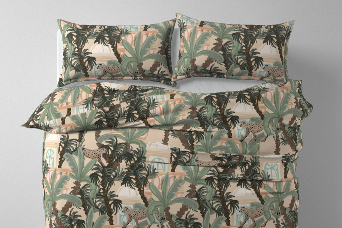 Chinoiserie architecture pattern, a Pattern Graphic by Cotton Melon pattern Shop (Photo 6 of 7)