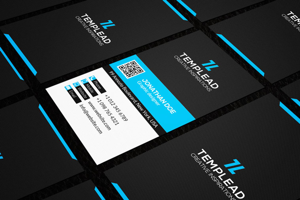Corporate Business Card CM0039, a Business Card Template by annozio (Photo 4 of 4)