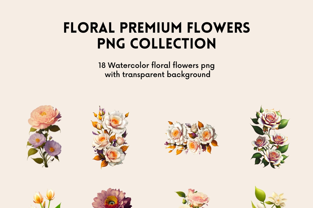 183+ Flowers & Elements Collection, an Illustration by AN Productions (Photo 12 of 17)